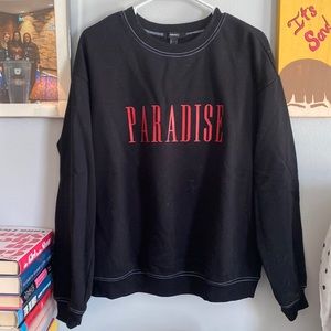 Oversized Paradise sweatshirt